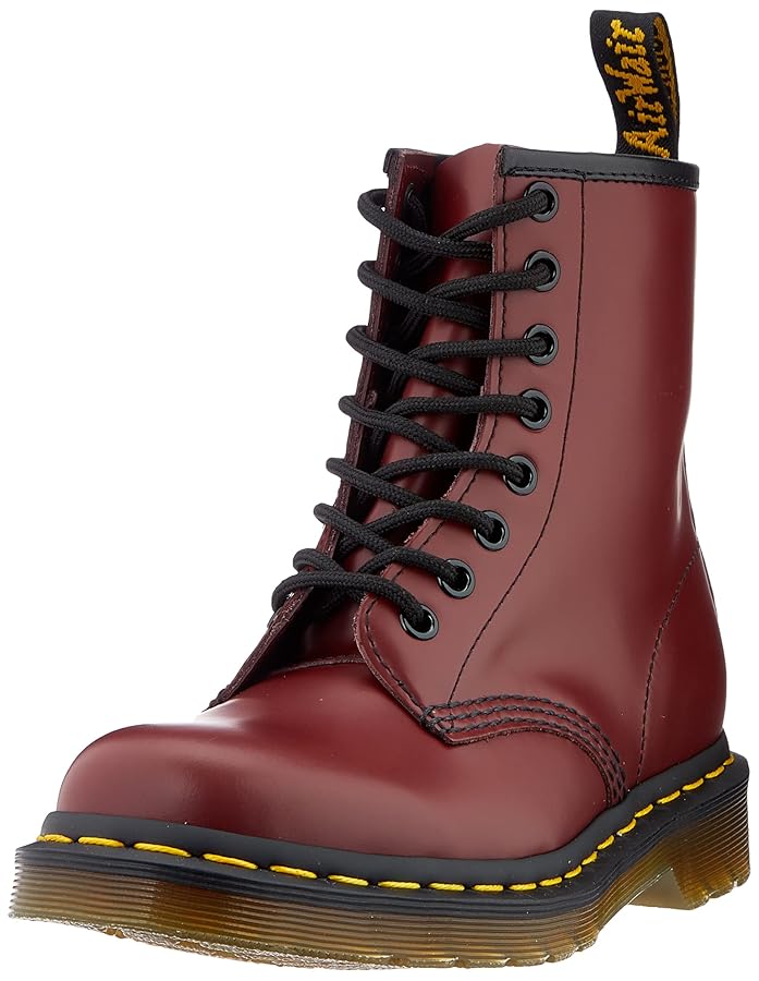 靴 Dr.Martens 8EYE BOOT Dr Martens - Youth 8 Eyelet Patent Floral Boots | Vixens and
